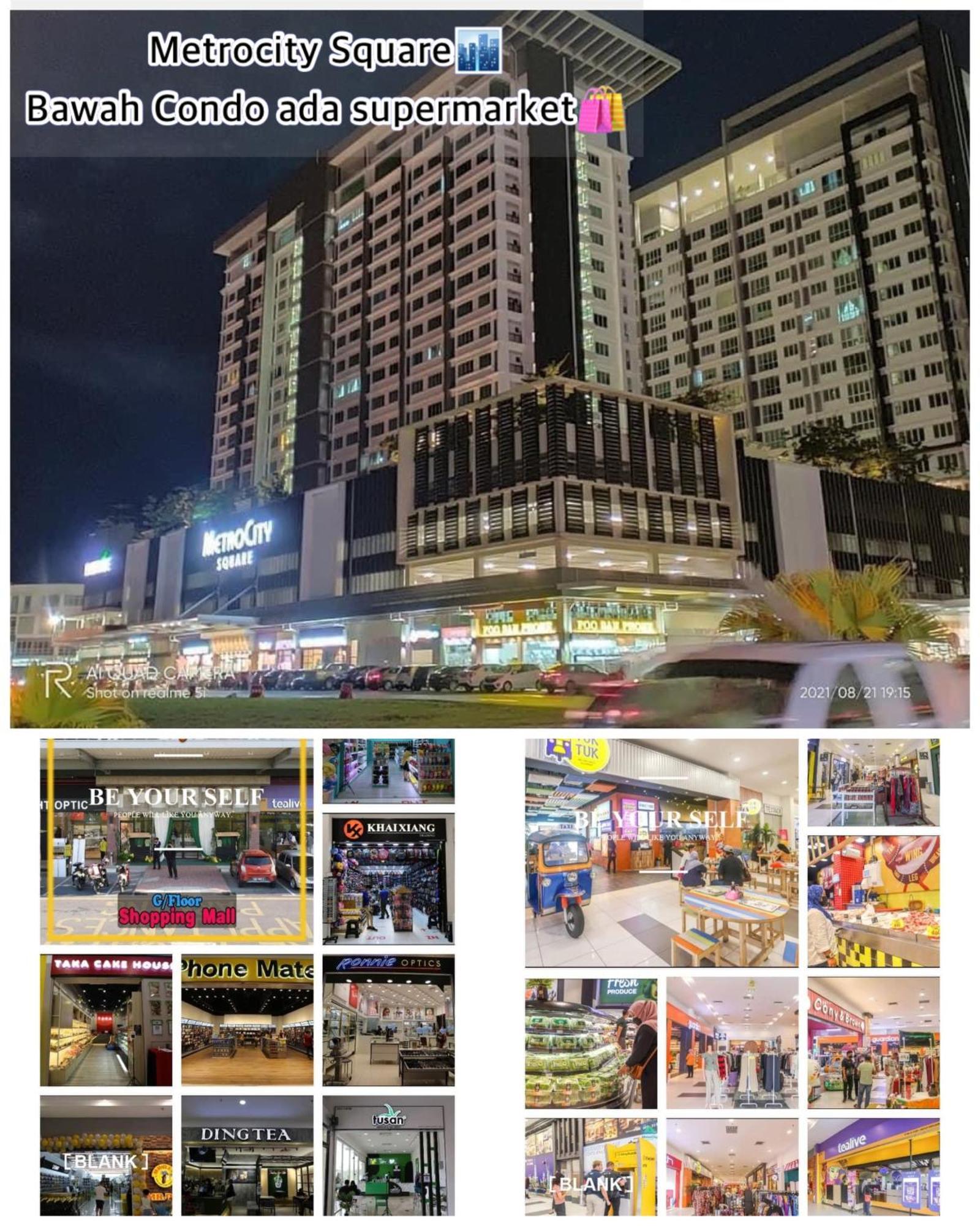 Nz Homestay Metrocity Square Кучинг Экстерьер фото